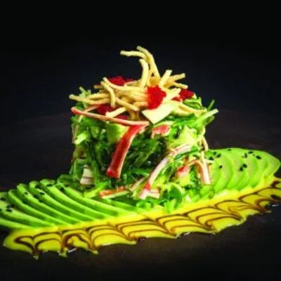 Ensalada Kani Seaweed Salad Noe Sushi Bar