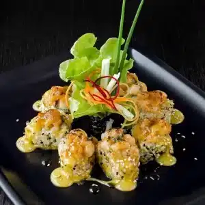 Rollos Ebi Sakana Yaki Noe Sushi Bar
