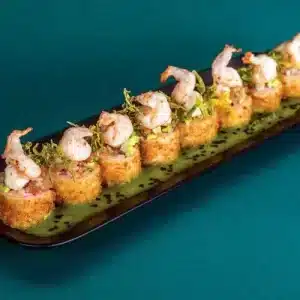 Rollos Tempurizados Ebi Yaki Roll Noe Sushi Bar